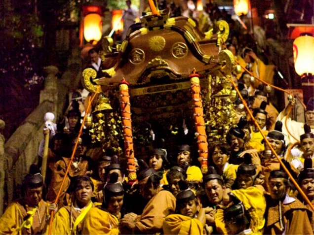 金刀比羅宮 例大祭「10月10日　おさがり」