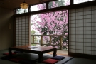 桜の時期は「湯上がり処」から桜のお花見をお愉しみいただけます。