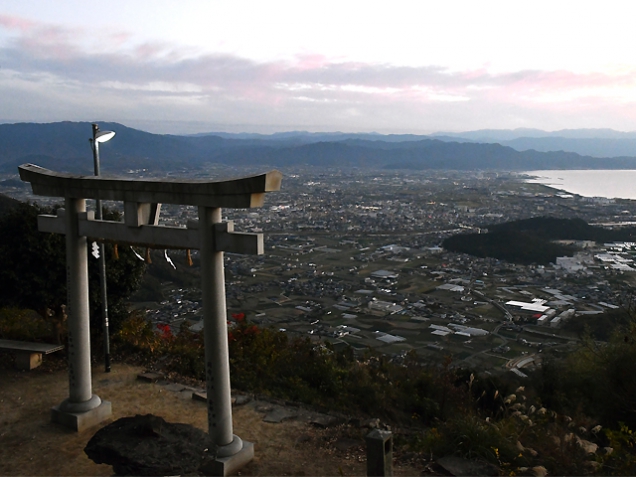 The highest Torii in the Shikokku area