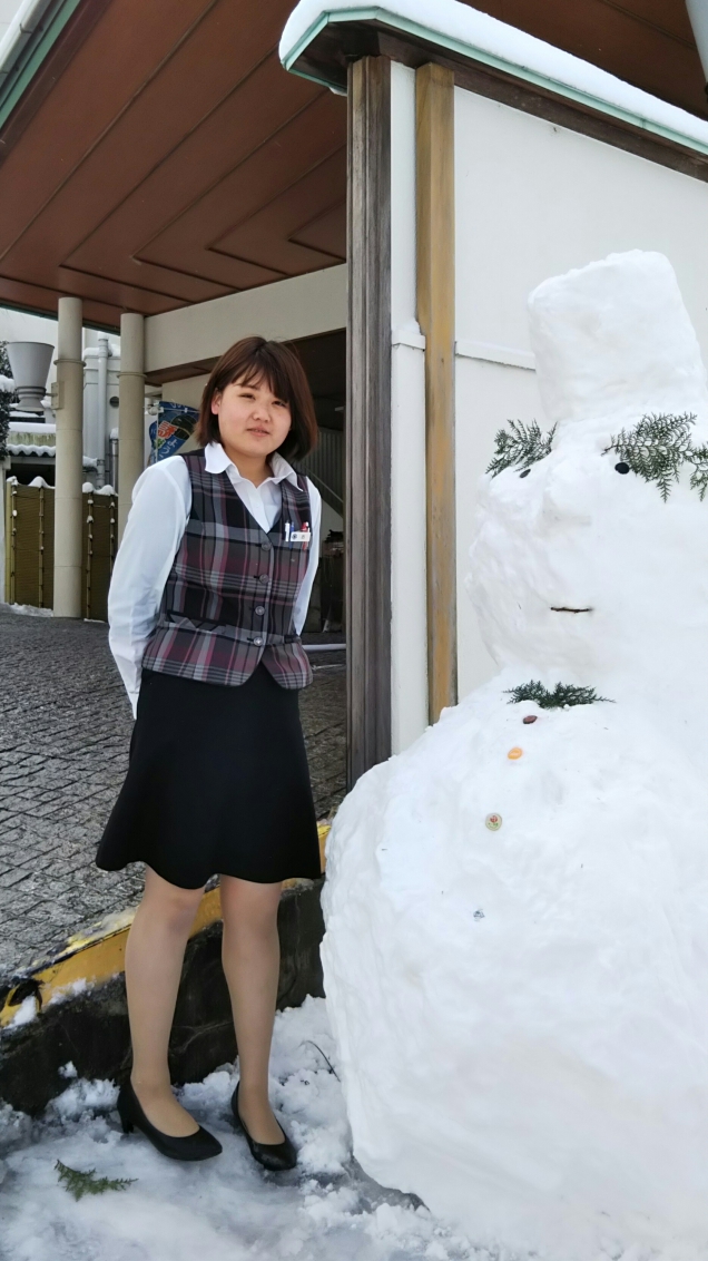 雪です！！